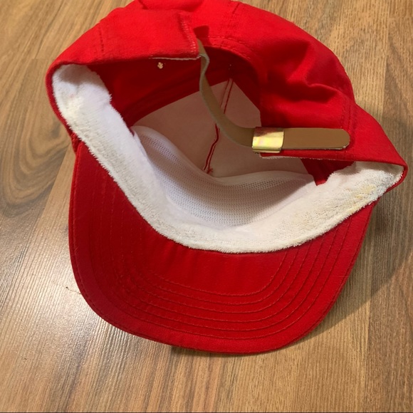 Vintage Chevron James Timec Petroleum Refinery Patch Trucker Hat Adjustable Hat - Picture 5 of 7